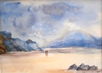 17 - Estuary, West Wales - Watercolour - Barbara Hilton.JPG